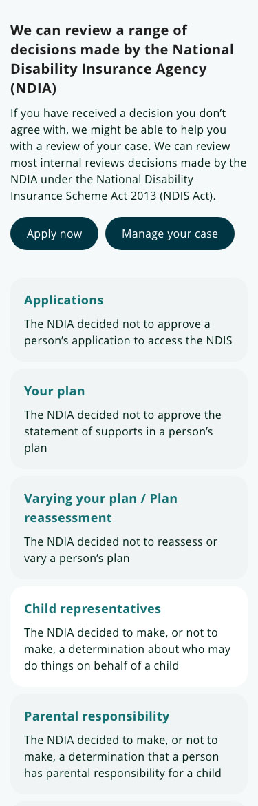 Administrative Review Tribunal website