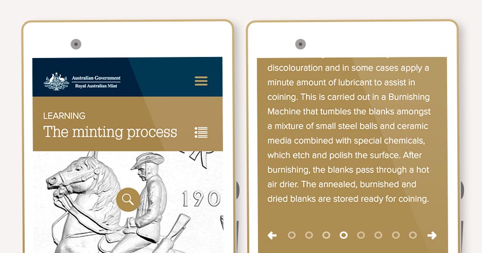 Royal Australian Mint website