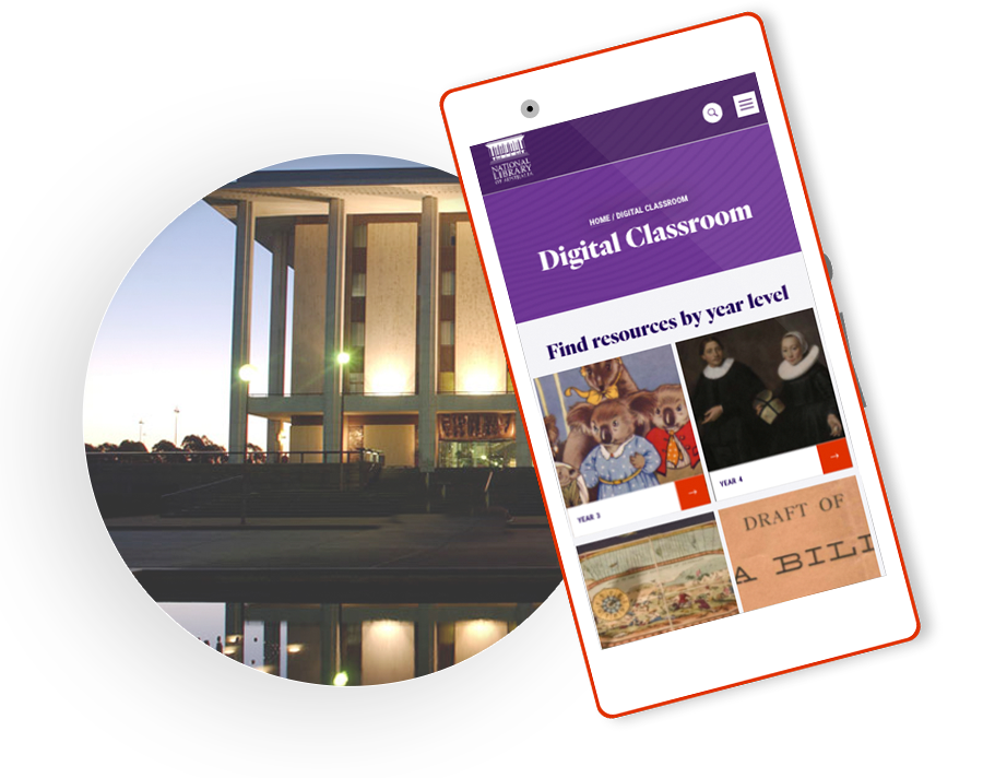 National Library of Australia website