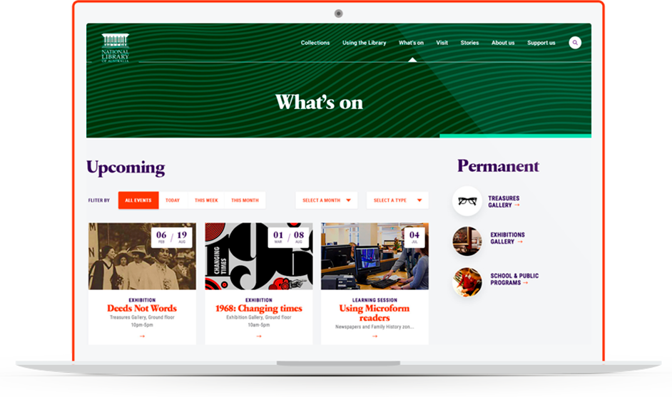 National Library of Australia websit