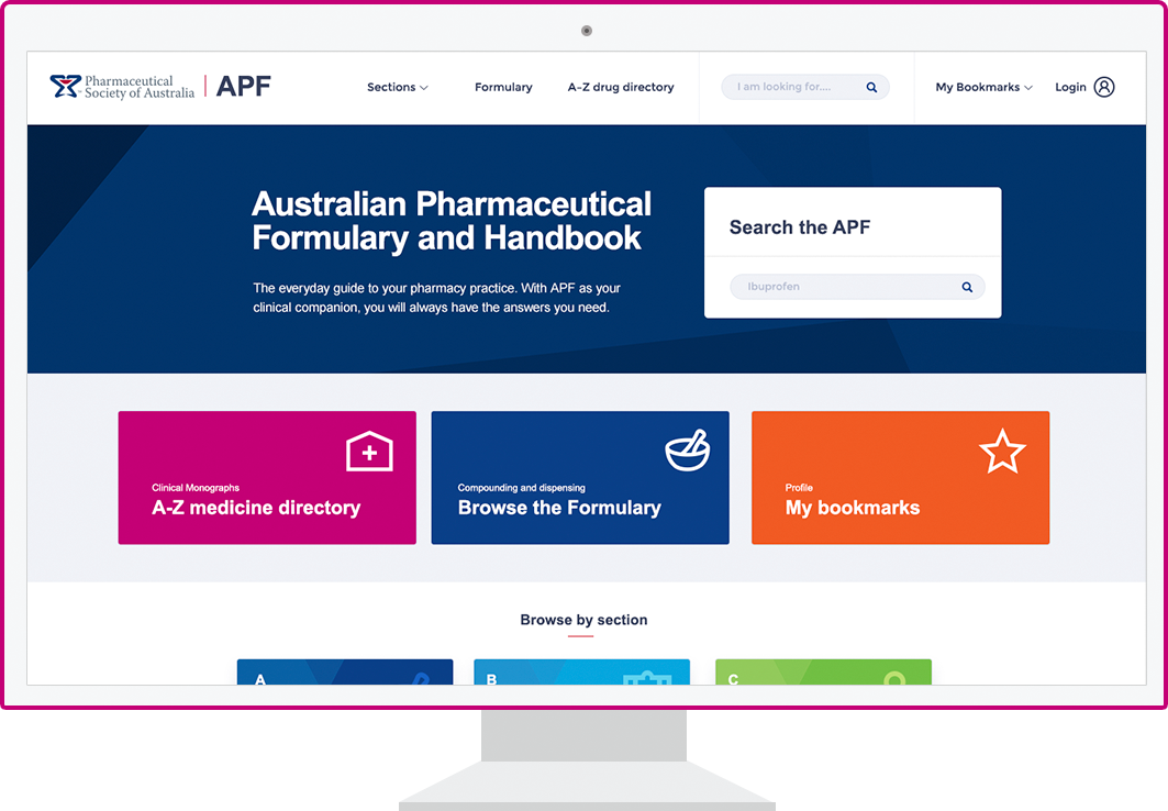 Digital APF website